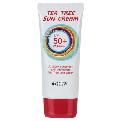 Крем для лица солнцезащитный Eyenlip Tea Tree Sun Cream, с экстрактом чайного дерева, 50 мл