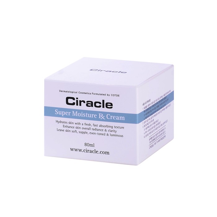 Крем для лица Ciracle Super Moisture RX Cream, увлажняющий, 80 мл