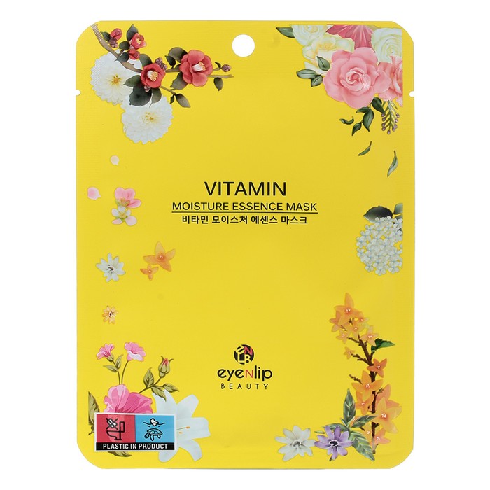 

Маска для лица тканевая Eyenlip Moisture Essence Mask Vitamin, 25 мл