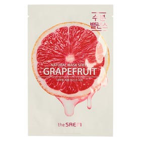 Маска для лица тканевая The Saem Natural Mask Sheet Grapefruit, 21 мл