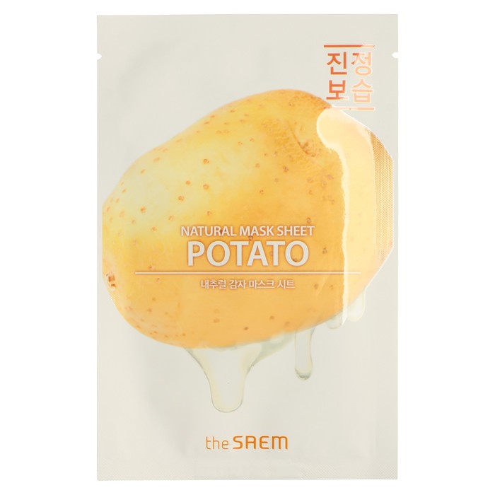 Маска для лица тканевая The Saem Natural Mask Sheet Potato, 21 мл - Фото 1