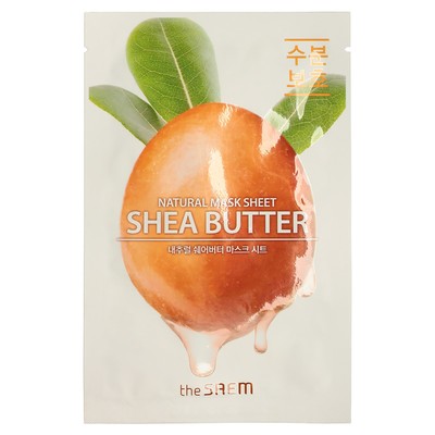 Маска для лица тканевая The Saem Natural Mask Sheet Shea Butter, 21 мл