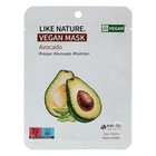 Маска тканевая с экстрактом авокадо Like Nature Vegan Mask Pack # Avocado - фото 304700523