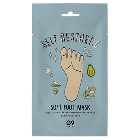 Маска-носочки для ног G9 Self Aesthetic Soft Foot Mask, 12 мл