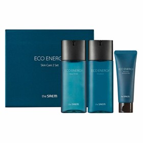 Набор уходовый мужской Eco Energy Skin Care 2 Set (тонер, лосьон, увлажняющее молочко)