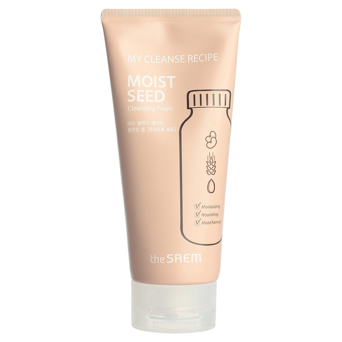 

Пенка для лица My Cleanse Recipe Cleansing Foam-Moist Seed 150мл