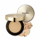 Пудра компактная золотая 21 тон Eco Soul Luxury Gold Pact 21 Light Beige, 9 гр - фото 297378395