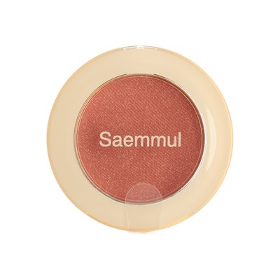 Тени для век мерцающие Saemmul Single Shadow (Shimmer) CR04 Splash Coral 2гр