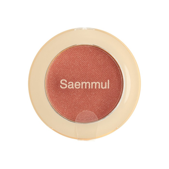 Тени для век мерцающие Saemmul Single Shadow (Shimmer) CR04 Splash Coral 2гр - Фото 1