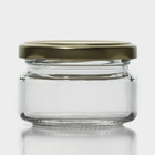 Набор стеклянных банок с крышкой для консервации, ТО-66 мм, для свечей, 0,1 л, 6 шт - Фото 2
