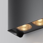 Бра Outdoor O570WL-L20B3K, 15Вт, 11,4х6,4х13 см, LED, 1200Лм, 3000К, цвет чёрный - Фото 3