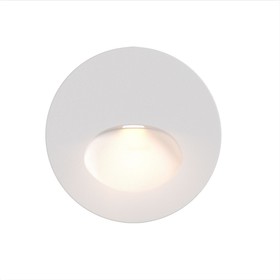 Подсветка для лестниц Outdoor O015SL-L3W3K, 3Вт, 7х7 см, LED, 60Лм, 3000К, цвет белый