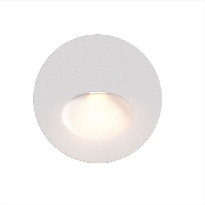 Подсветка для лестниц Outdoor O015SL-L3W3K, 3Вт, 7х7 см, LED, 60Лм, 3000К, цвет белый