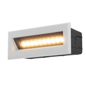 Подсветка для лестниц Outdoor O045SL-L5W3K, 5Вт, 13,7х5,4 см, LED, 400Лм, 3000К, цвет белый