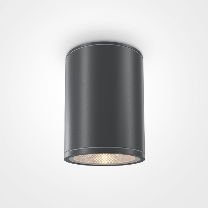 Светильник потолочный Outdoor O306CL-L7GF, 7Вт, 9х9х11,5 см, LED, 800Лм, 3000К, цвет графит - фото 1908084186