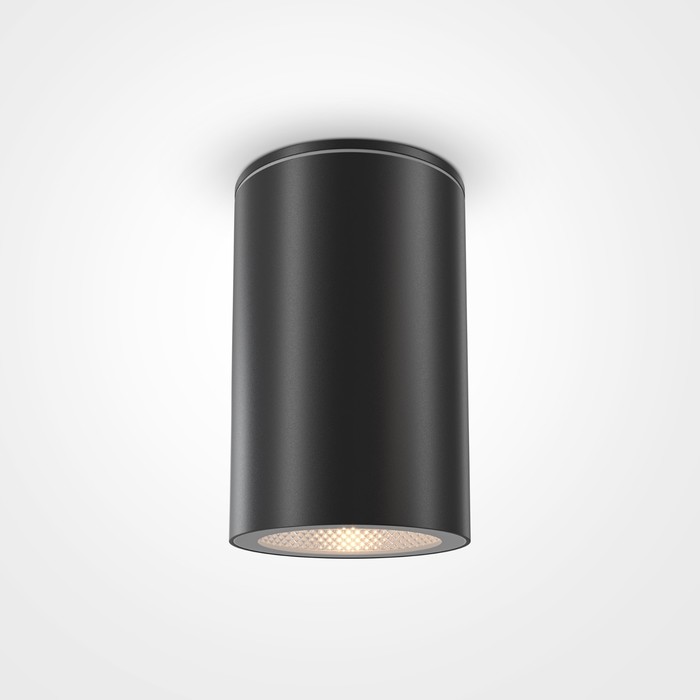 Светильник потолочный Outdoor O307CL-01B, 1х50Вт, 6,5х6,5х10 см, GU10, цвет чёрный - фото 1908084193