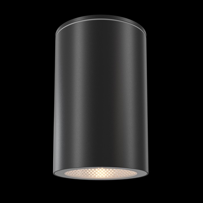 Светильник потолочный Outdoor O307CL-01B, 1х50Вт, 6,5х6,5х10 см, GU10, цвет чёрный - фото 1908084194