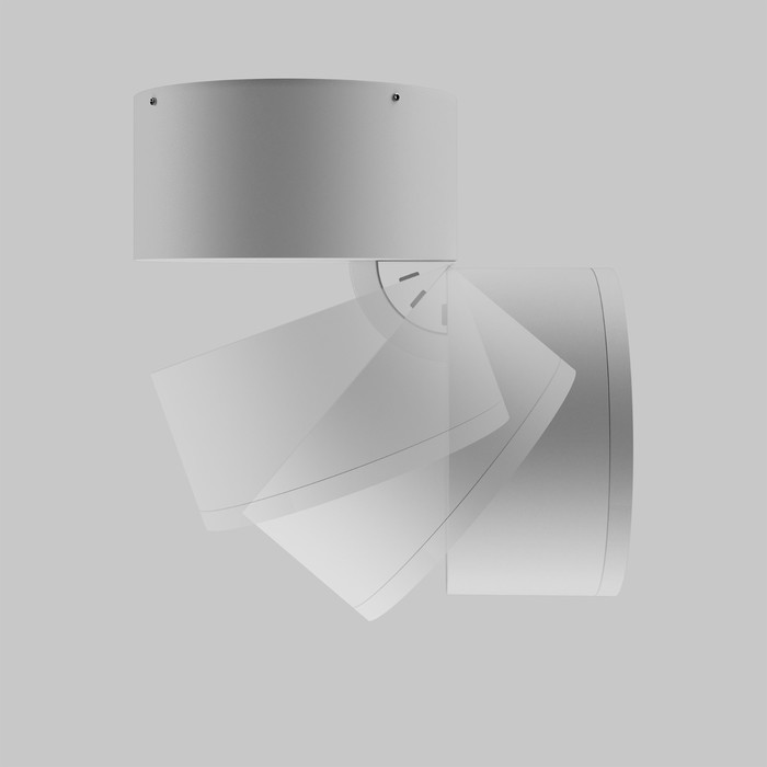 Светильник потолочный Outdoor O310CL-L12W3K, 12Вт, 10,8х10,8х10,8 см, LED, 1050Лм, 3000К, цвет белый - фото 1908084217