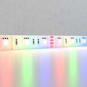 Светодиодная лента Maytoni, 12В, IP20, 5050, 14,4Вт/м, 5 м, свечение RGB