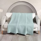 Плед Arya Home Softy, размер 150x200 см, цвет мятный - Фото 5