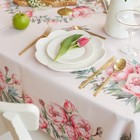 Скатерть «Доляна» Peonies flowers, размер 145×215±3 см - Фото 5