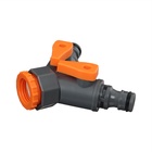 Распределитель 2-канальный, внутренняя резьба 3/4", быстросъёмное соединение, прорезиненный пластик, Greengo - Фото 3