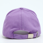 Кепка детская для девочки What you like, цвет сиреневый, р-р 52-54, 5-7 лет - Фото 5