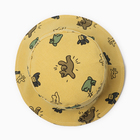 Панама детская "Мишки" MINAKU, цвет жёлтый, р-р 48 - фото 23796001