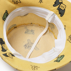 Панама детская "Мишки" MINAKU, цвет жёлтый, р-р 48 - фото 23796003