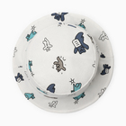 Панама детская "Мишки" MINAKU, цвет молочный,  р-р 48 - фото 24271568