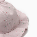 Панама детская «Колокольчик» MINAKU, светло-розовая, размер 48 - фото 24271577