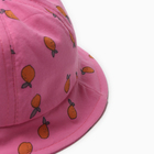 Панама детская "Лимончик" MINAKU, цвет ярко-розовый, р-р 46 10176198