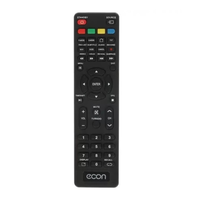 Телевизор Econ EX-32HS012B, 32", 1366x768, DVB-T2/C/S2, HDMI 3, USB 1, Smart TV, чёрный