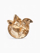 Брошь «Лиса» блестящая, цвет бело-розовый в золоте - Фото 2