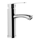 Смеситель для раковины ZEIN Z3681, картридж 25 мм, длина излива по осям 12 см, пластик, хром - Фото 4