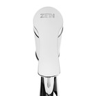 Смеситель для раковины ZEIN Z3681, картридж 25 мм, длина излива 12 см, АБС-пластик, хром - Фото 2
