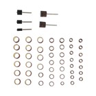 Набор мини-насадок для гравера ТУНДРА, абразивные круги и рулоны, 3.2 мм, 52 предмета - Фото 2