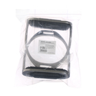 Стремена металлические с резиновыми вставками, хром, набор 2 шт. - Фото 6