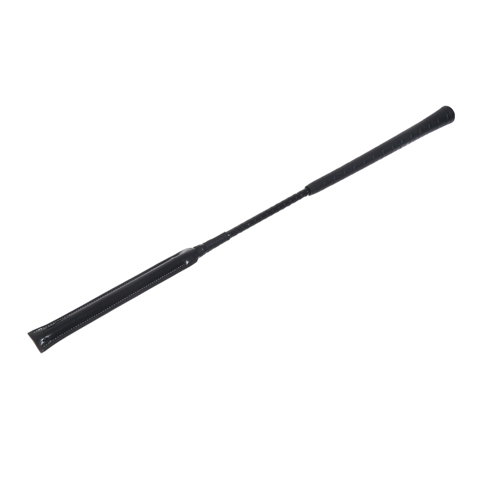 Скаковой хлыст, пластик, чёрный - Фото 1