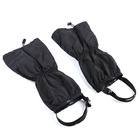 Гамаши защитные, туристические «Охотник» с подкладом из флиса, черные - Фото 2