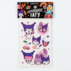 Переводные тату «Злой кролик», 2 листа - Фото 4