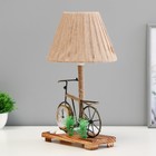 Настольная лампа с часами "Велосипед" Е14 15Вт 19х18х35 см - фото 9687069
