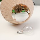 Настольная лампа с часами «Велосипед» Е14 15 Вт 19×18×35 см - Фото 8