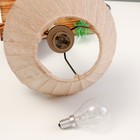 Настольная лампа с часами «Дом» Е14 15 Вт 19×18×35 см - Фото 9