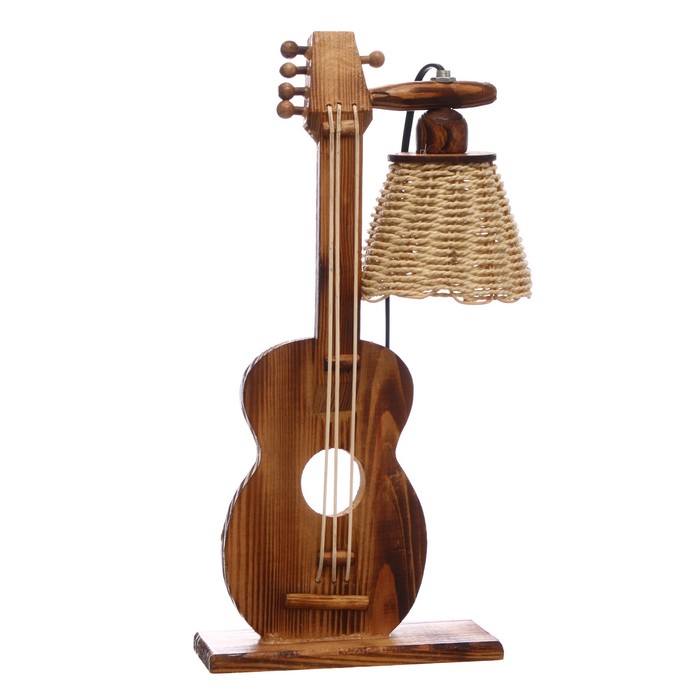 Настольная лампа "Гитара" Е12 10х20х38 см - фото 1909554954