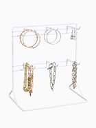 Подставка для украшений «QF. Стойка настольная», 6 крючков 9 см, 25×15×26.5 см, белая - Фото 2