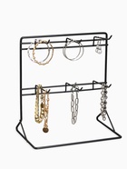 Подставка для украшений QF «Стойка настольная», 6 крючков 9 см, 25×15×26.5 см, чёрная - Фото 2