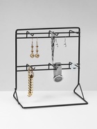 Подставка для украшений QF «Стойка настольная», 6 крючков 9 см, 25×15×26.5 см, чёрная - Фото 5