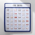 Серьги пусеты в коробке QF «Адель», 36 пар, цвет МИКС в золоте - Фото 5