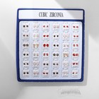 Серьги пусеты в коробке QF «Адель», 36 пар, цвет МИКС в золоте - Фото 10